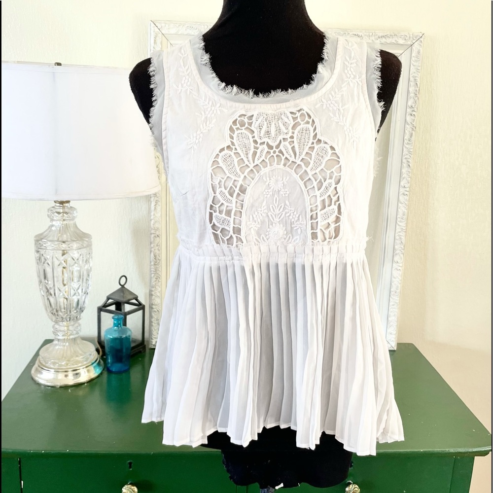 Boho Feminine Baby Doll Blouse